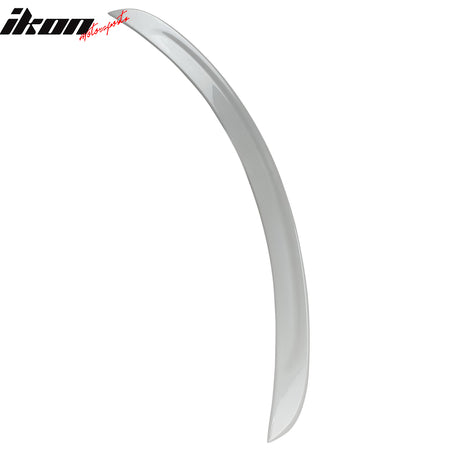 Fits 12-25 Tesla Model S OE Style Rear Trunk Spoiler Wing Painted #PPSW White