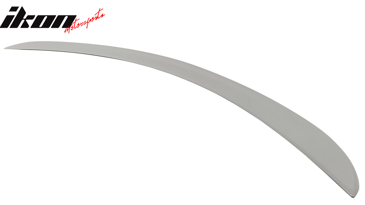 Fits 12-25 Tesla Model S OE Style Rear Trunk Spoiler Wing Painted #PPSW White