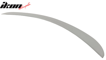 Fits 12-25 Tesla Model S OE Style Rear Trunk Spoiler Wing Painted #PPSW White