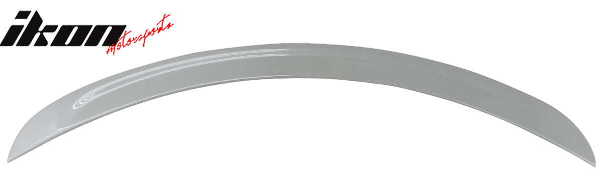 Fits 12-25 Tesla Model S OE Style Rear Trunk Spoiler Wing Painted #PPSW White