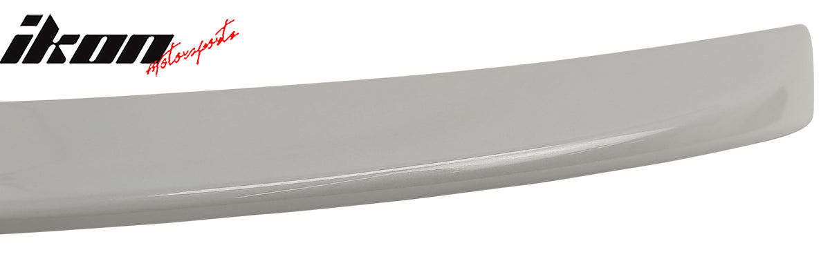 Fits 12-25 Tesla Model S OE Style Rear Trunk Spoiler Wing Painted #PPSW White