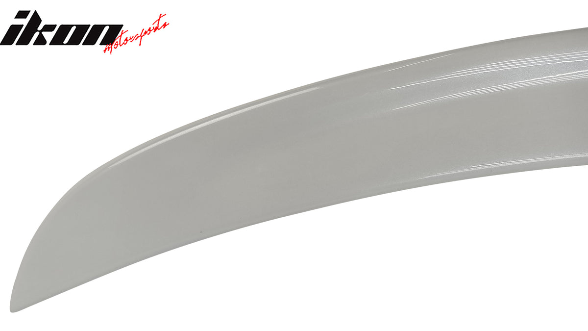 Fits 12-25 Tesla Model S OE Style Rear Trunk Spoiler Wing Painted #PPSW White