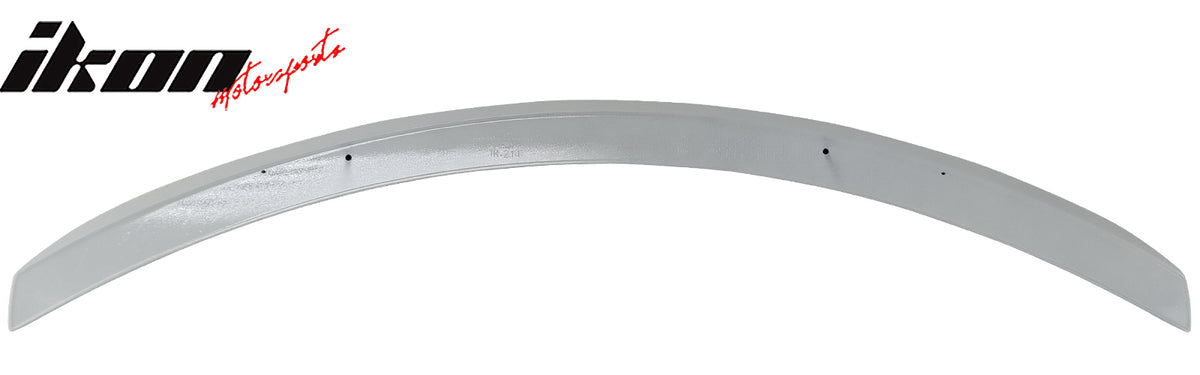 Fits 12-25 Tesla Model S OE Style Rear Trunk Spoiler Wing Painted #PPSW White