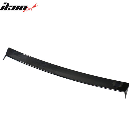 Fits 20-25 Tesla Model Y Gloss Black Rear Roof Spoiler Wing Lip Windshield ABS