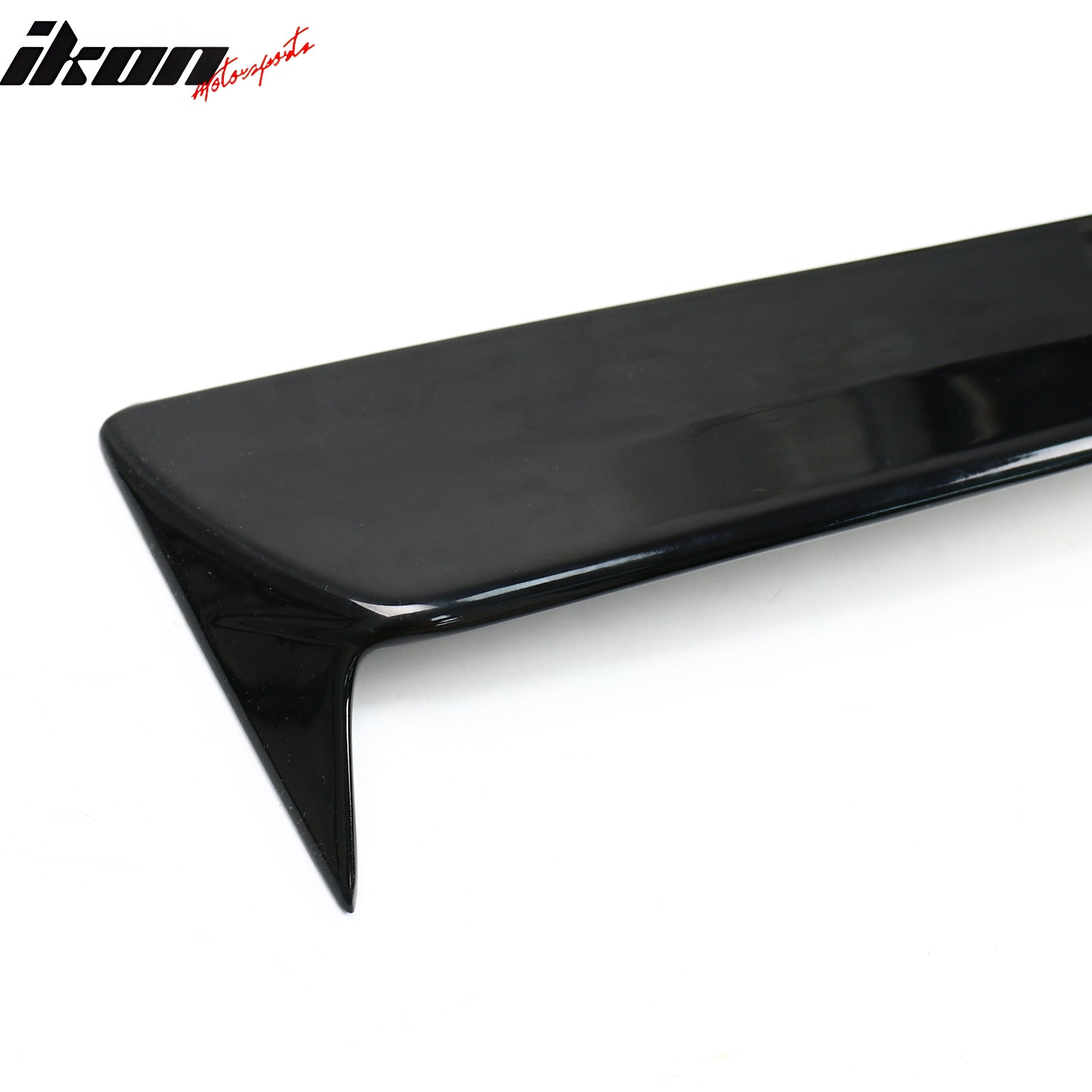 Fits 20-25 Tesla Model Y Gloss Black Rear Roof Spoiler Wing Lip Windshield ABS