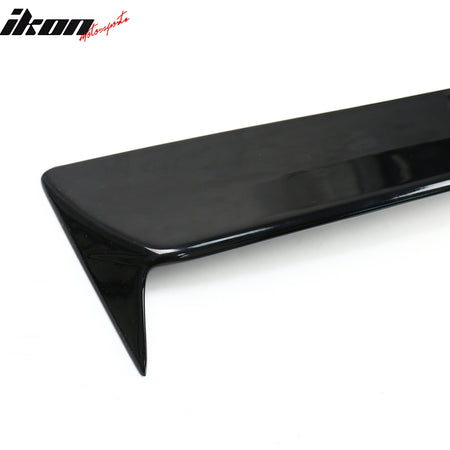 Fits 20-25 Tesla Model Y Gloss Black Rear Roof Spoiler Wing Lip Windshield ABS
