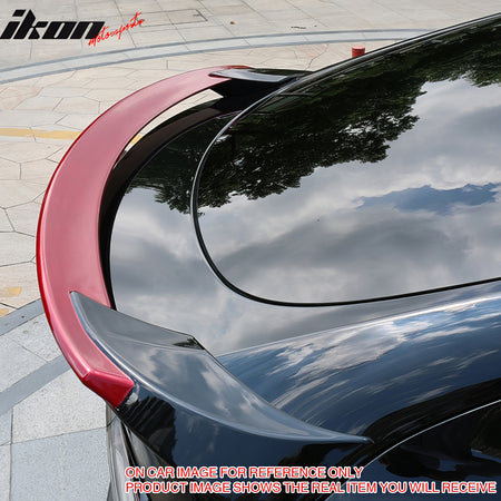 Fits 20-25 Tesla Model Y Sport Style Rear Trunk Spoiler Wing Tail Lip ABS