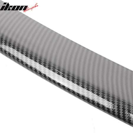 Fits 20-25 Tesla Model Y Sport Style Trunk Spoiler Wing Carbon Fiber Print ABS