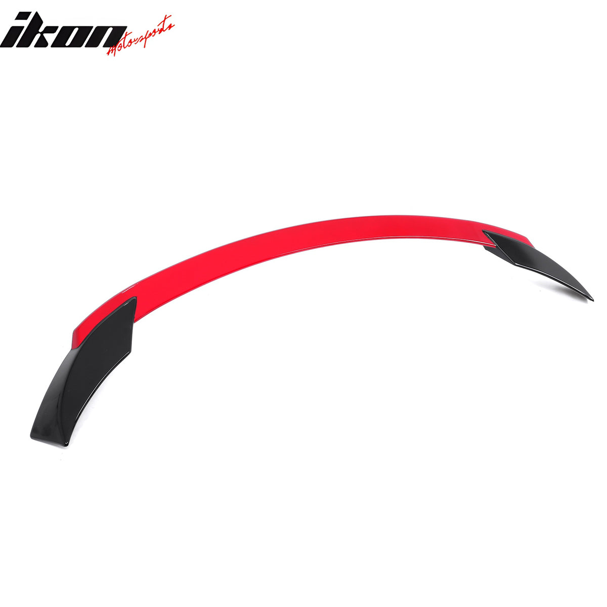 Fits 20-25 Tesla Model Y Sport Style Trunk Spoiler Wing ABS Gloss Black & Red