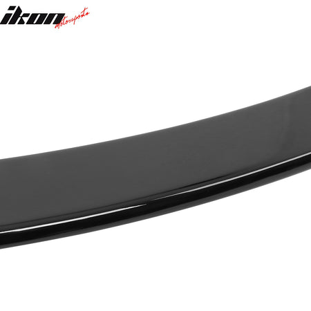 Fits 20-24 Tesla Model Y Sport Style Trunk Spoiler Wing Tail Lip Gloss Black ABS