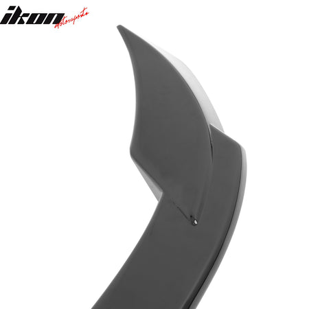 Fits 20-24 Tesla Model Y Sport Style Trunk Spoiler Wing Tail Lip Gloss Black ABS