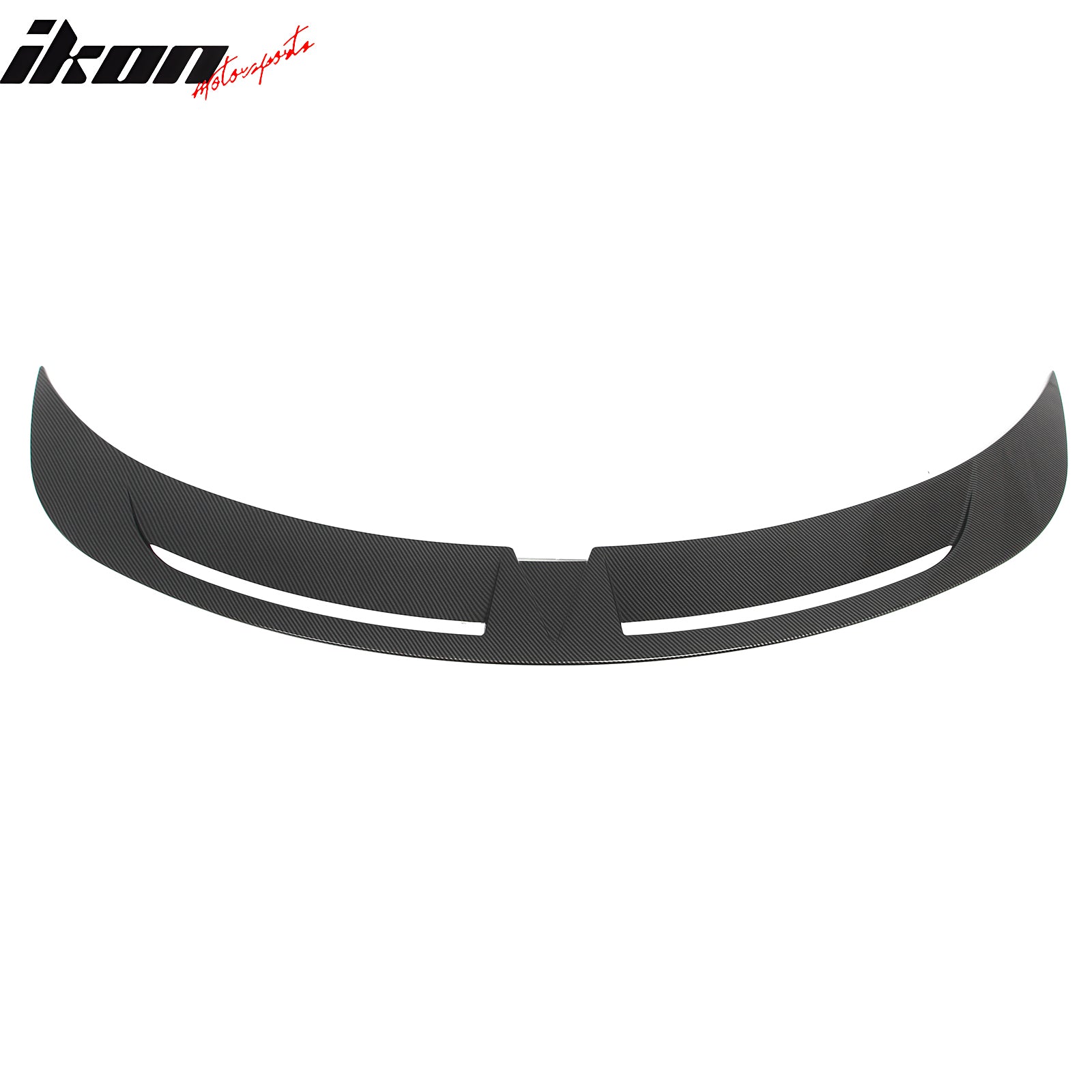 Fits 25-26 Tesla Model Y Trunk Spoiler Carbon Fiber Print Rear Wing ABS V2 Tail