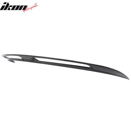Fits 25-26 Tesla Model Y Trunk Spoiler Carbon Fiber Print Rear Wing ABS V2 Tail