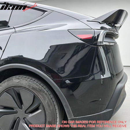 Fits 26-27 Tesla Model Y Juniper IKON Style Trunk Spoiler Carbon Fiber Print