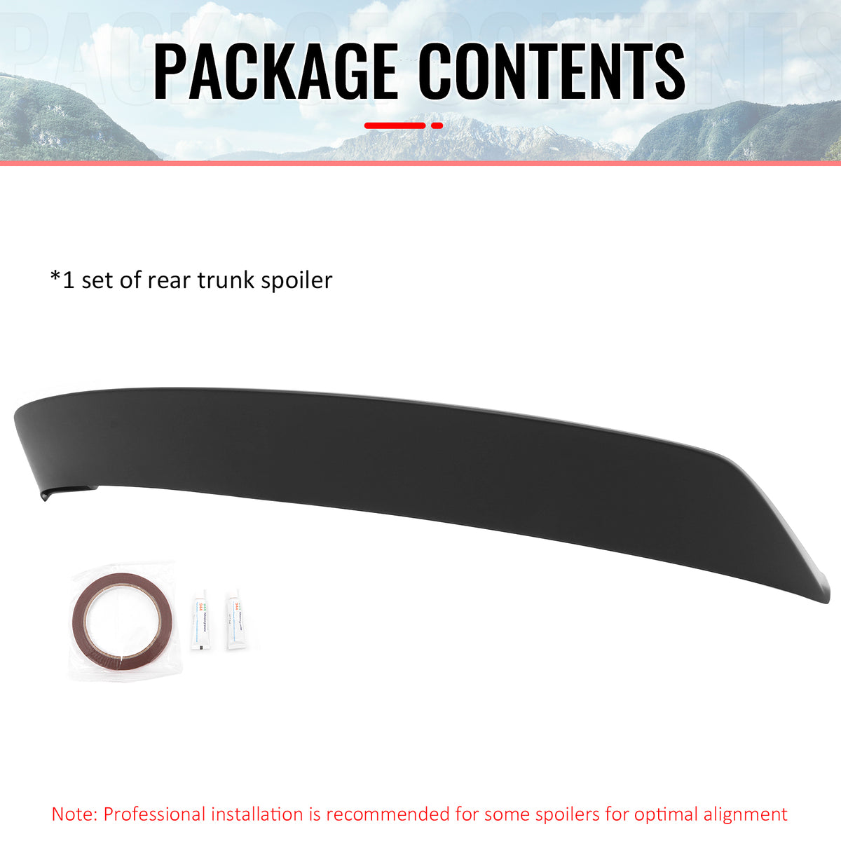 Fits 26-27 Tesla Model Y Juniper IKON Style Duckbill Trunk Spoiler Matte Black