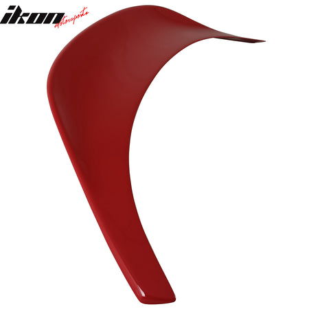 Fits 22-26 Toyota GR86/Subaru BRZ IKON Style Trunk Spoiler FRP Painted #DCK Red
