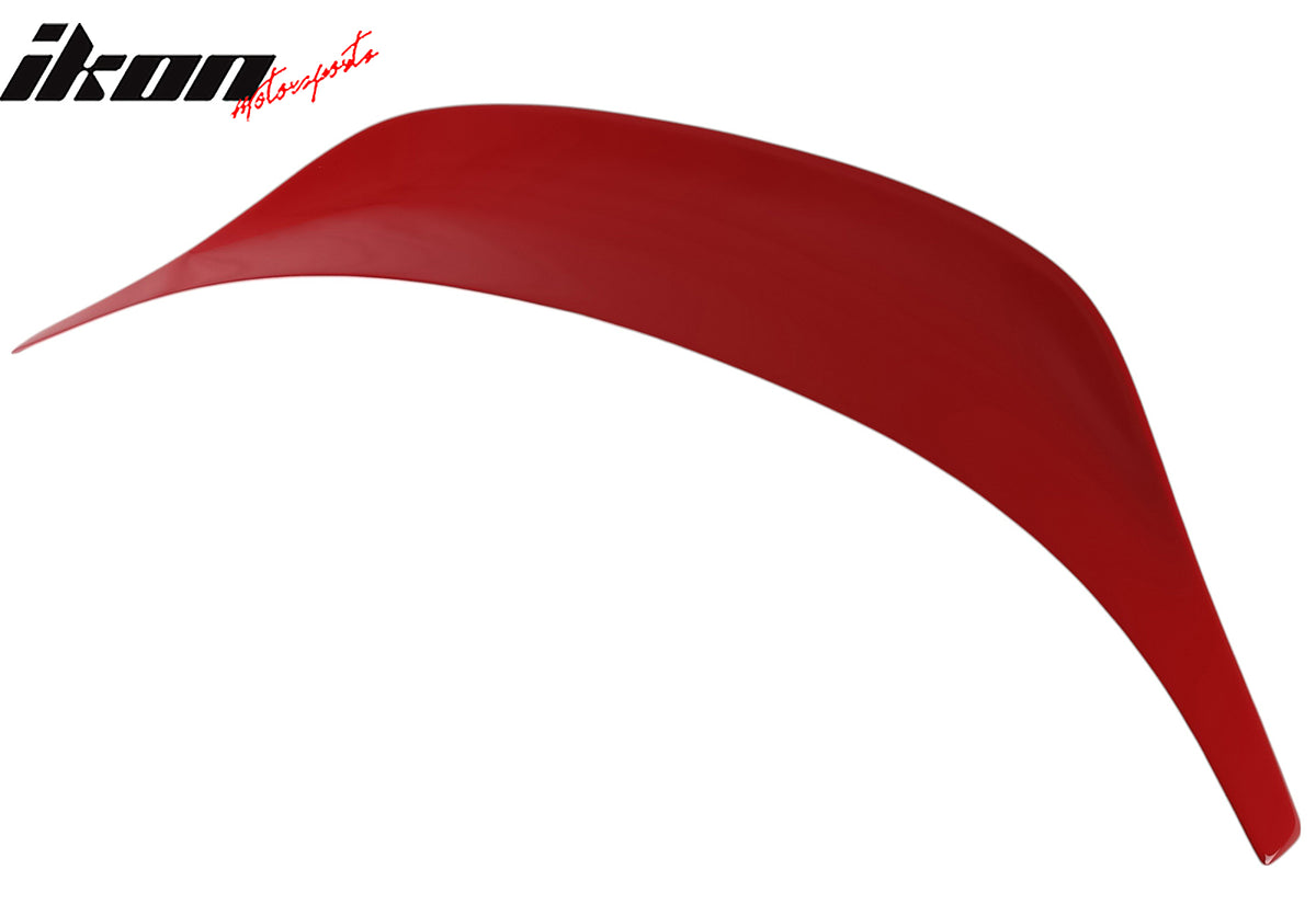 Fits 22-26 Toyota GR86/Subaru BRZ IKON Style Trunk Spoiler FRP Painted #DCK Red