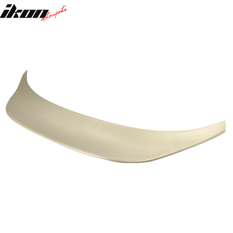 IKON MOTORSPORTS, Trunk Spoiler Compatible with 2022-2026 Subaru BRZ & Toyota GR86, IKON Style Unpainted FRP Fiberglass Reinforced Plastic Rear Trunk Lid Spoiler Wing Lip