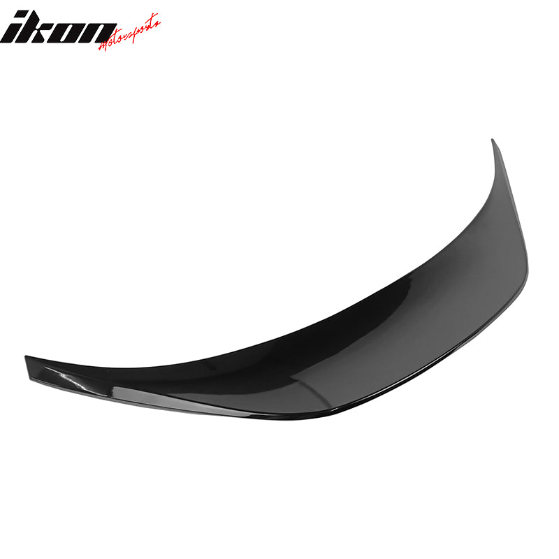 Fits 22-24 Subaru BRZ Toyota GR86 #D4S Black IKON Roof & TRD Trunk Spoiler ABS