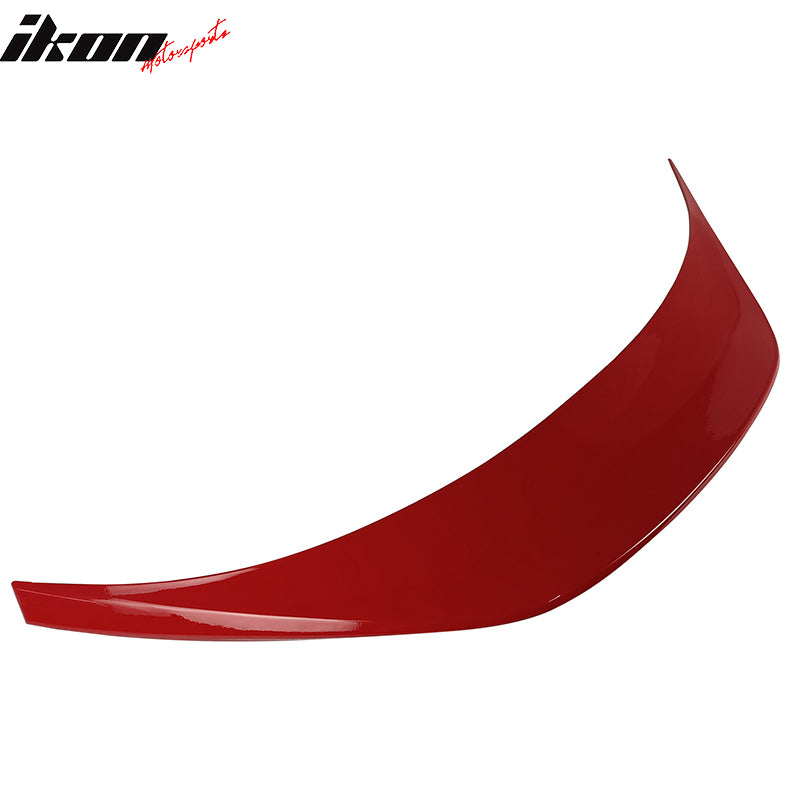 Fits 22-24 Subaru BRZ Toyota GR86 #DCK Red V Style Roof & TRD Trunk Spoiler ABS