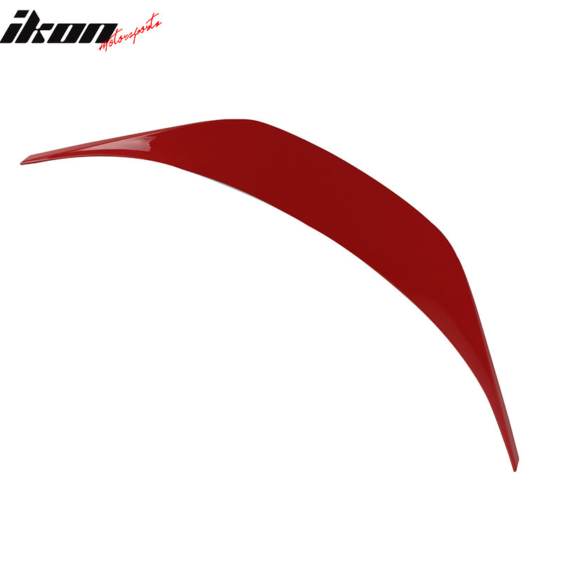 Fits 22-24 Subaru BRZ Toyota GR86 #DCK Red V Style Roof & TRD Trunk Spoiler ABS