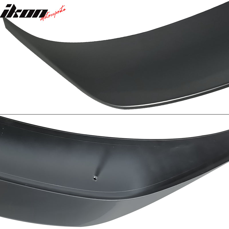 Fits 22-24 Subaru BRZ Toyota GR86 #G1U Silver IKON Roof & TRD Trunk Spoiler ABS