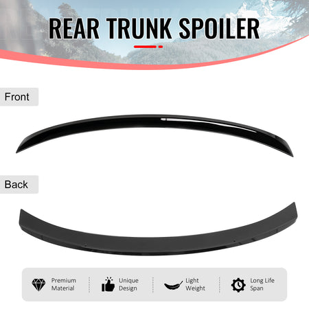 Fits 2013-2018 Toyota Avalon IKON Style Rear Trunk Spoiler Wing Gloss Black ABS