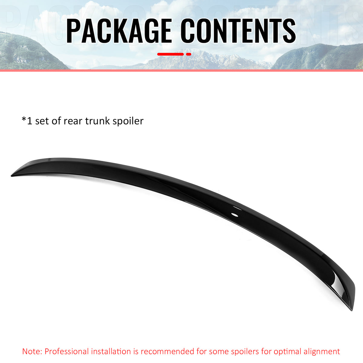 Fits 2013-2018 Toyota Avalon IKON Style Rear Trunk Spoiler Wing Gloss Black ABS