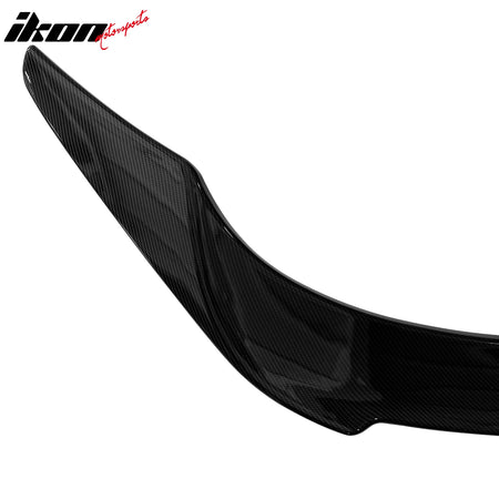 Fits 20-24 Toyota GR Supra Trunk Spoiler V Style Carbon Fiber Print Rear Wing