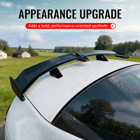 For 12-18 Audi A6 S6 Sedan 54" PRO Style Rear Trunk Spoiler Wing Matte Black ABS