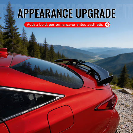 Fits 19-22 Toyota Avalon 54" PRO Style Rear Trunk Spoiler Wing Matte Black ABS