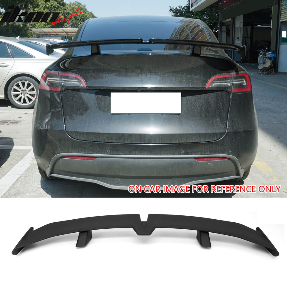 2020-2026 Tesla Model Y 54'' PRO Style Matte Black Rear Trunk Spoiler Wing Lip ABS