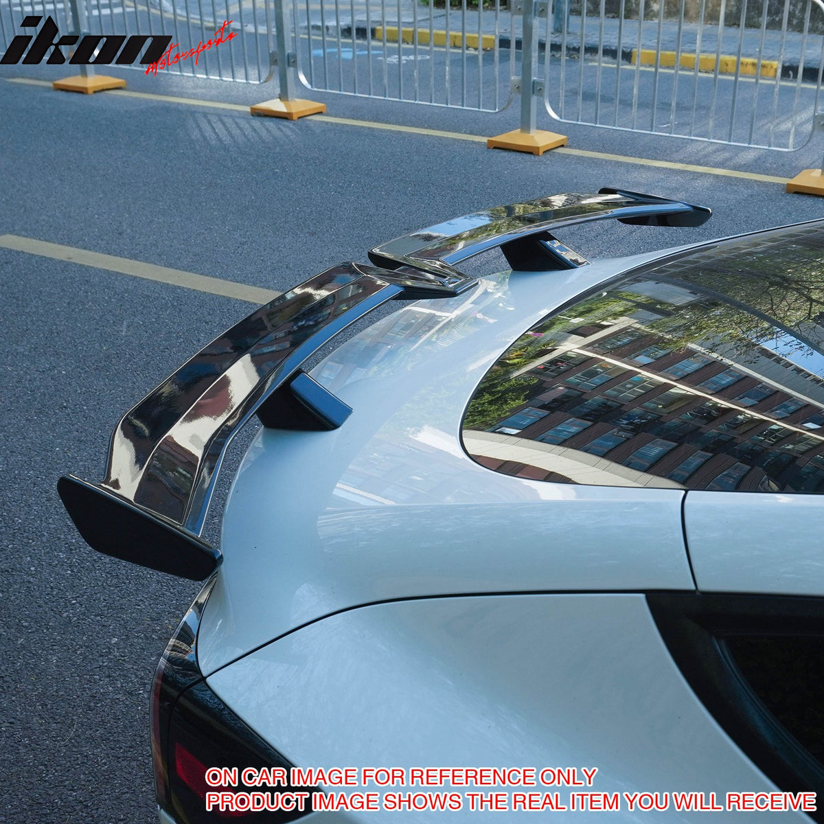 Universal Sedan 54" PRO Style Rear Trunk Spoiler Wing Matte Black Deck Lid ABS