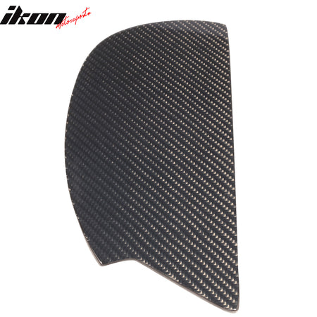 Clearance SaleUniversal GT Rear Trunk Spoiler Wing Lip Carbon Fiber Side Plate