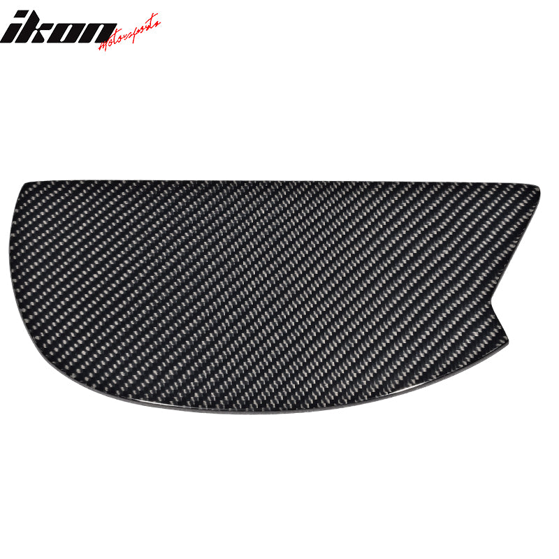 Clearance SaleUniversal GT Rear Trunk Spoiler Wing Lip Carbon Fiber Side Plate