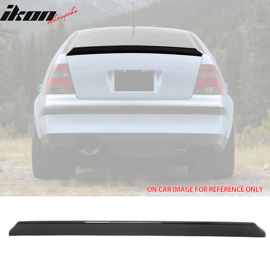 1999-2003 VW MK4 Jetta Sedan ES Duckbill Spoiler Carbon Fiber Print