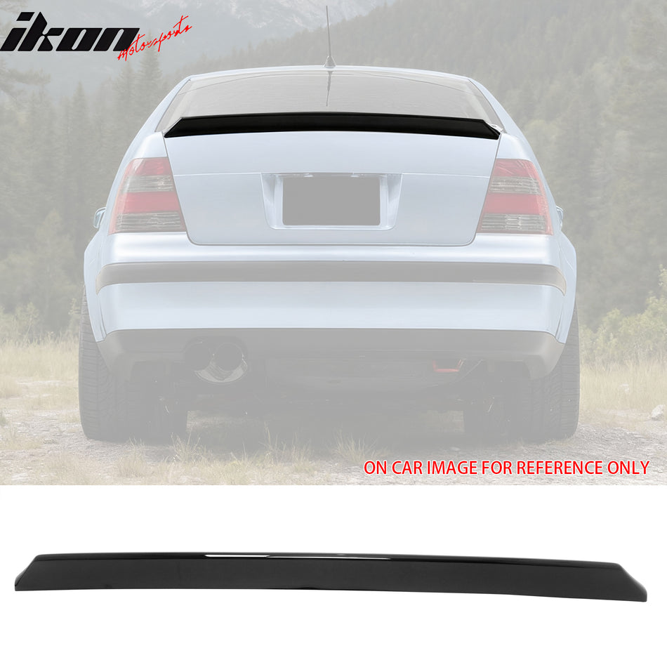 1999-2003 VW MK4 Jetta Sedan ES Style Duckbill Spoiler Gloss Black ABS