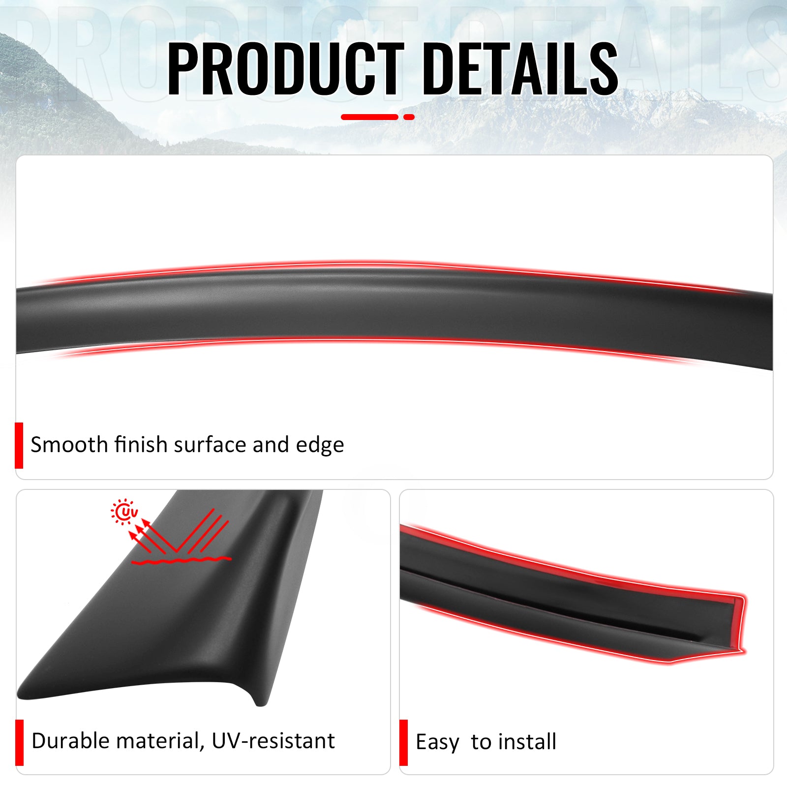 Fits 99-03 VW MK4 Jetta Sedan ES Style Duckbill Trunk Spoiler Wing ABS