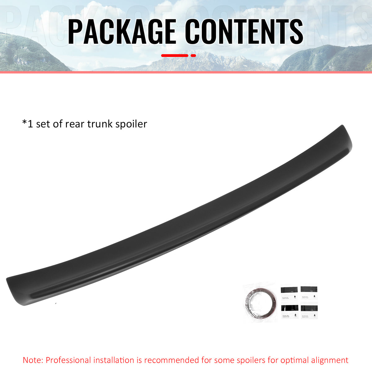 Fits 99-03 VW MK4 Jetta Sedan ES Style Duckbill Trunk Spoiler Wing ABS