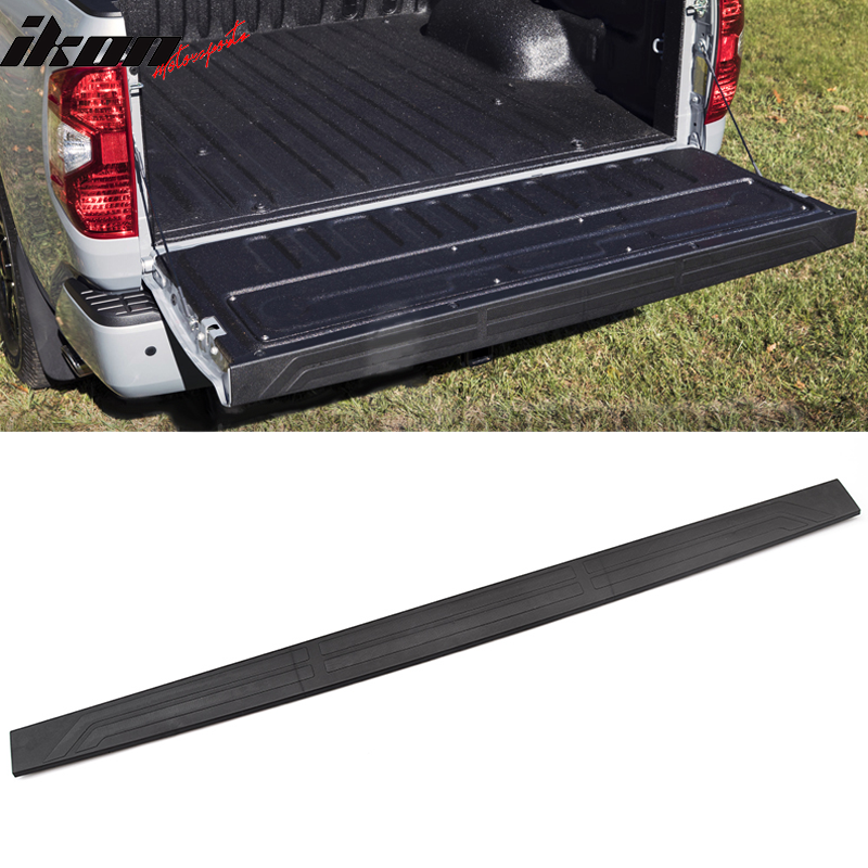 Tailgate Cap + Side Trim Panel Compatible With 14-20 Toyota Tundra, Factory Style Unpainted PP 6.5 Ft Bed Only by IKON MOTORSPORTS