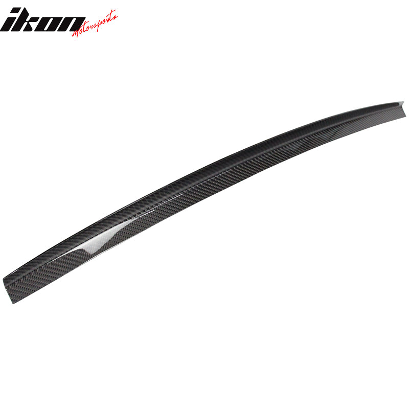 Fits 08-14 Subaru Impreza WRX 3rd Gen 5Dr Roof Spoiler Gurney Flap Carbon Fiber