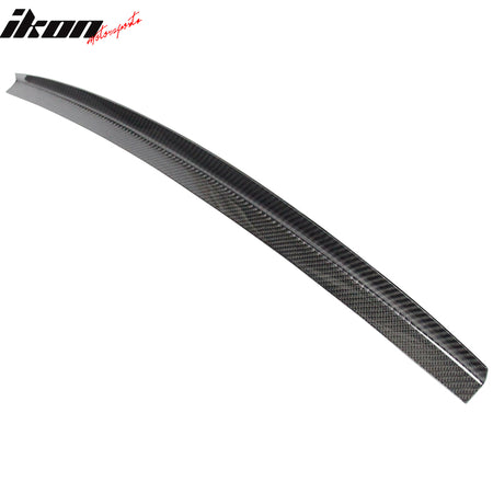 Fits 08-14 Subaru Impreza WRX 3rd Gen 5Dr Roof Spoiler Gurney Flap Carbon Fiber