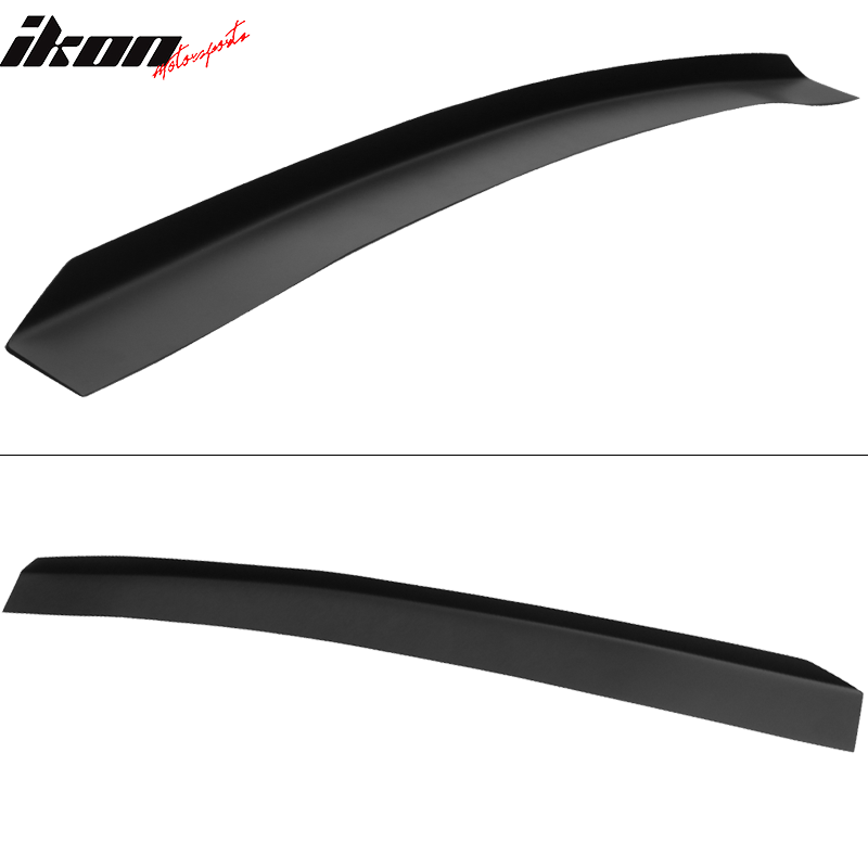 Fits Subaru WRX STI Top Gurney Flap Add-On Trunk Spoiler Wing Transparent Smoke