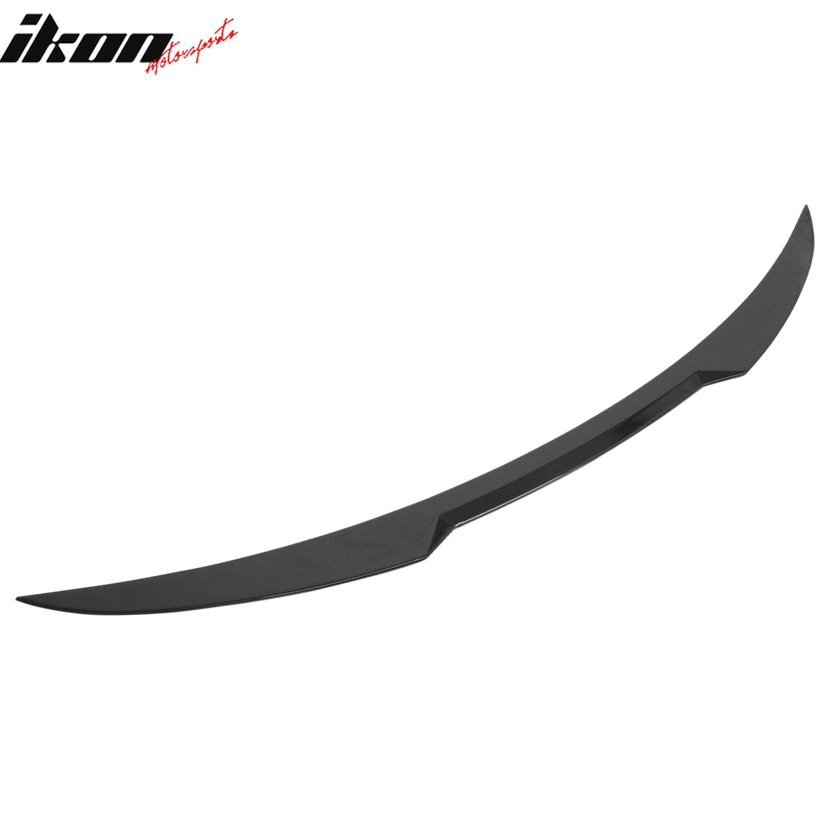 Fits 17-26 Alfa Romeo Stelvio V Style Trunk Middle Spoiler Wing Gloss Black ABS