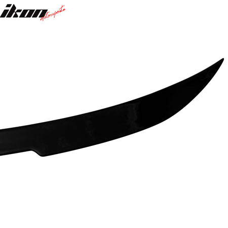 Fits 18-24 BMW X3 G01 IKON Style Rear Trunk Middle Spoiler Wing Gloss Black ABS