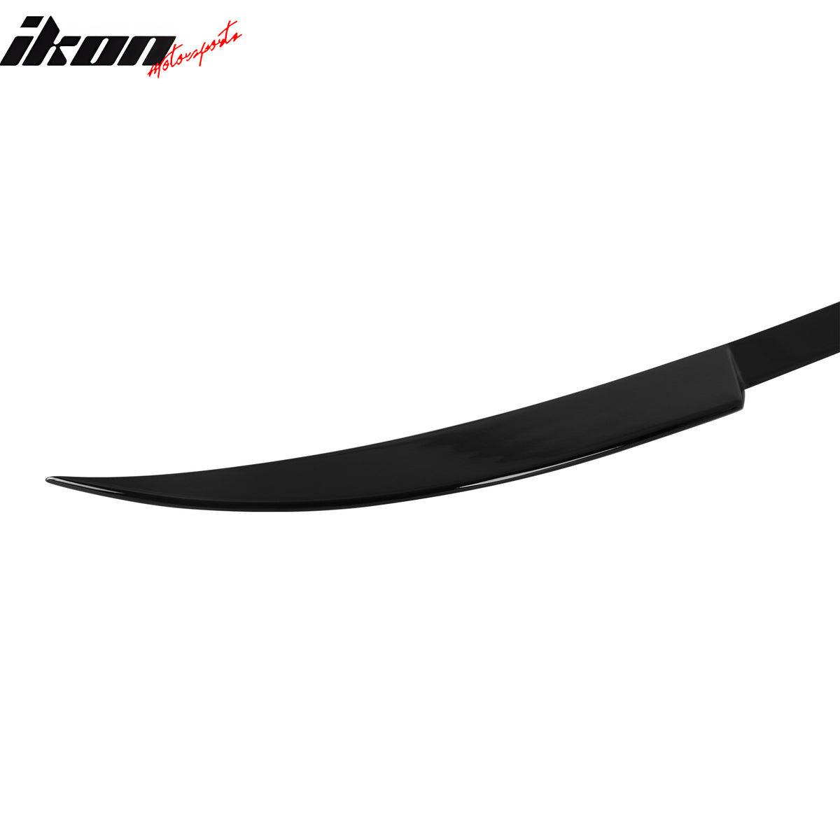 Fits 25-26 BMW X3 G45 M50 IKON Style Rear Mid Trunk Spoiler Wing Gloss Black ABS