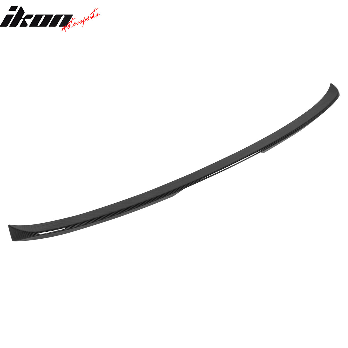 For 14-18 BMW X5 F15 X5M F85 IKON Style Mid Trunk Spoiler Carbon Fiber Print ABS
