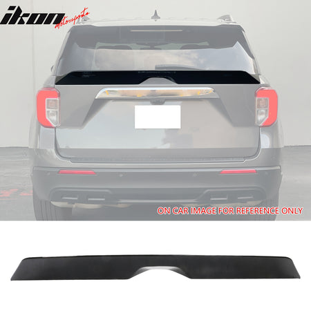 Fits 20-24 Ford Explorer Duckbill Style Trunk Spoiler Middle Lip ABS