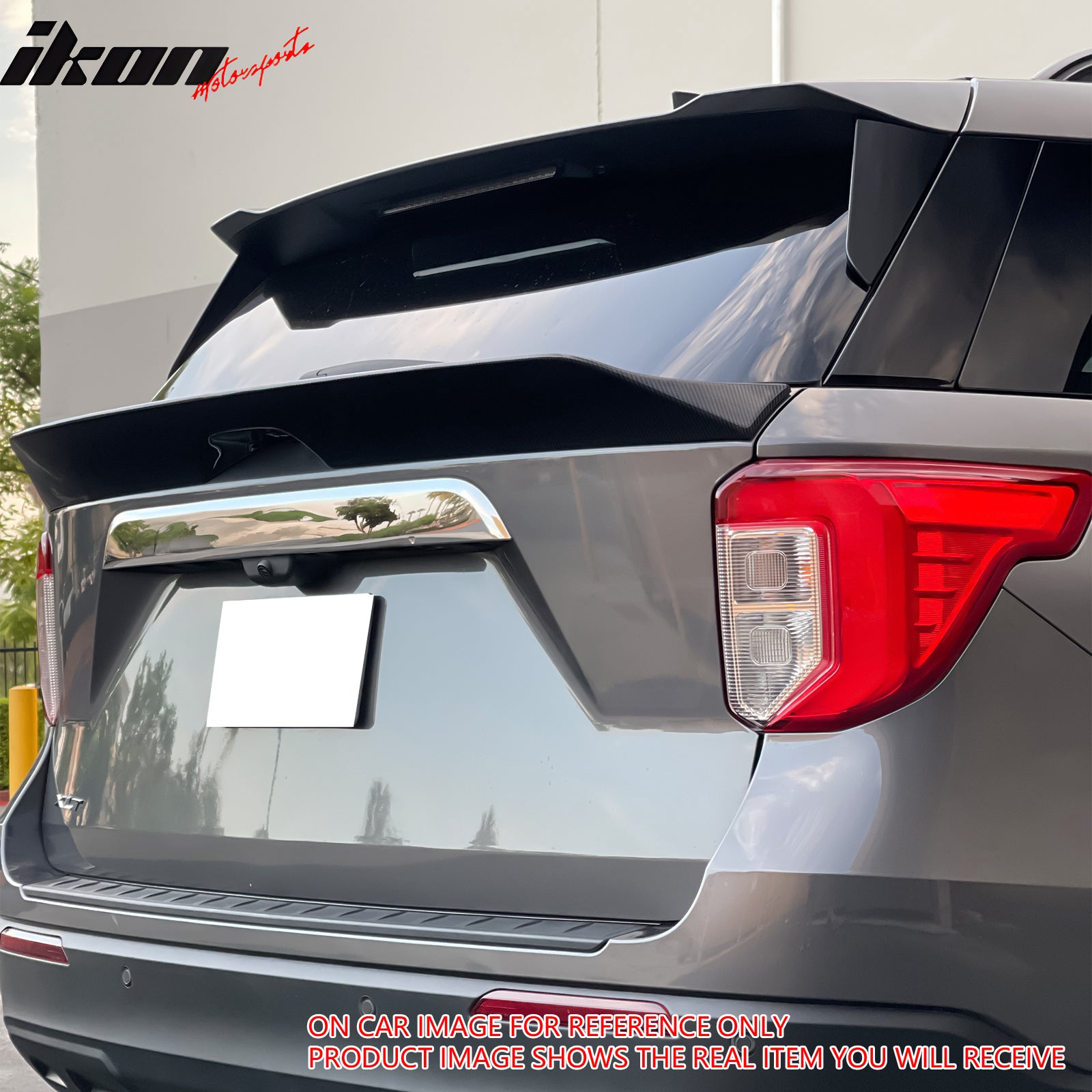 IKON MOTORSPORTS, Trunk Spoiler Compatible with 2020-2024 Ford