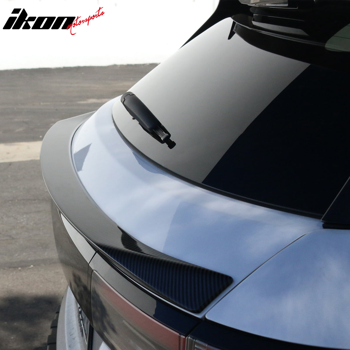 Fits 24-26 Honda Prologue IKON Style Rear Middle Spoiler Lip ABS